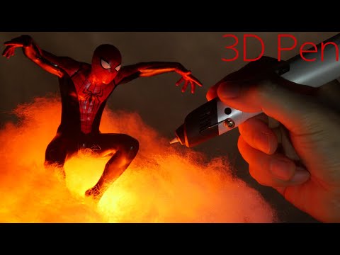 [3D pen] Making Spider man.