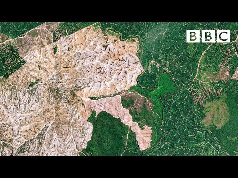 Satellite shows extent of terrible destruction to the planet