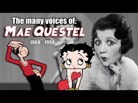 Many Voices of Mae Questel (Betty Boop / Olive Oyl)