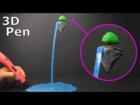 Floating Island with a 3D Pen
