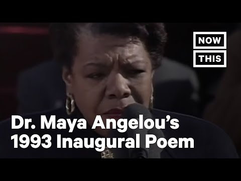 Maya Angelou Recites Inaugural Poem for Pres. Clinton