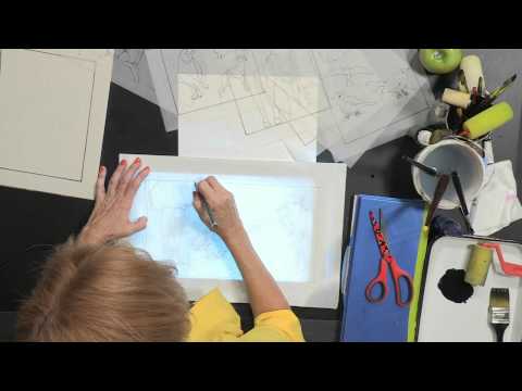 How to Compose a Painting Using a Lightbox