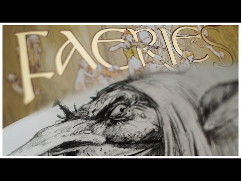 FAERIES Art Book by Alan Lee & Brian Froud - How To Cure Artist Block | 4K