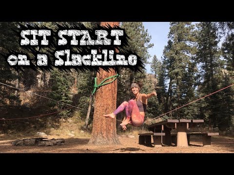 How to Sit Start mount a Slackline