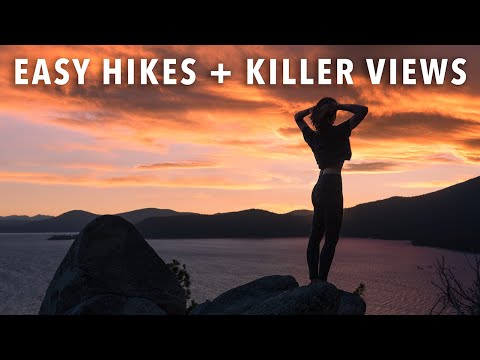 Easy Hikes in Lake Tahoe with KILLER Views