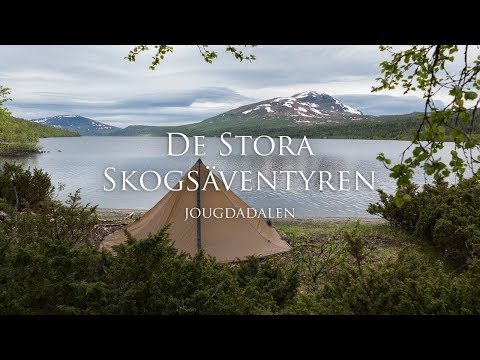 Vildmarksäventyr i Jougdadalen - Vandring, packrafting & Öringfiske