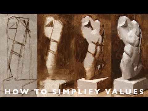 The Most important Thing I know About Oil Painting - How to See Values