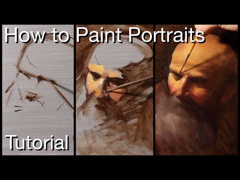 Portrait Painting Tutorial | Caravaggio Paint Along