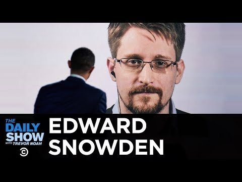 Edward Snowden - “Permanent Record” & Life as an Exiled NSA Whistleblower | The Daily Show