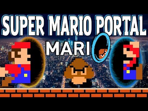 Mari0 | Super Mario Bros. Meets Portal! | Gameplay