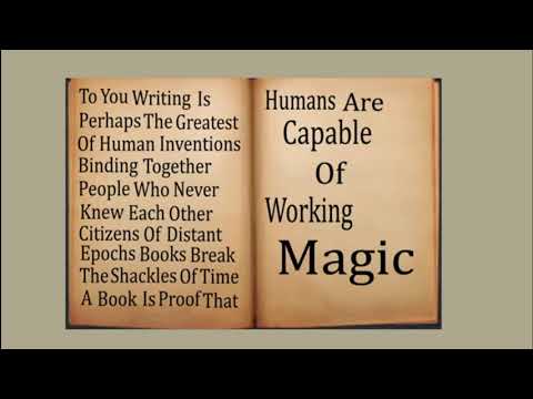 The Magic Of Books by Carl Sagan