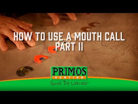 How to Use a Mouth Turkey Call Part II