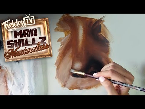 How to paint noses - Ep 2 three quarter view