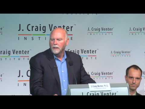 Craig Venter unveils "synthetic life"