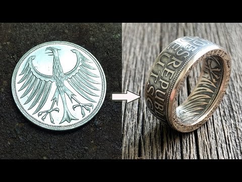 Simple Coin Turning into an Amazing Ring!