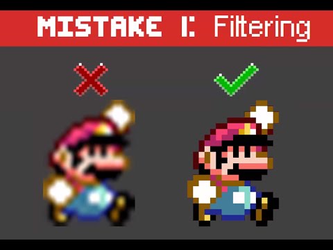 10 most common pixelart mistakes by beginners