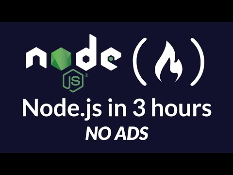 Learn Node.js - Full Tutorial for Beginners