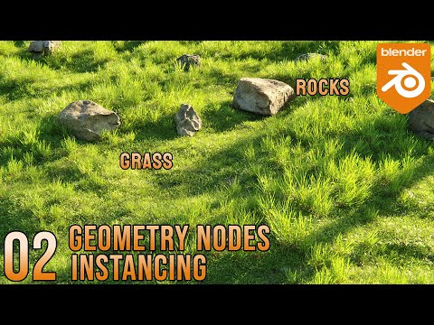 Geometry Nodes Blender 3.0 Tutorial for Beginners | Part 2/2
