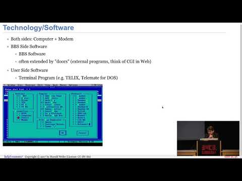 34C3 - BBSs and early Internet access in the 1990ies