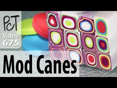 Making A Retro Mod Cane Using Your Polymer Clay Extruder