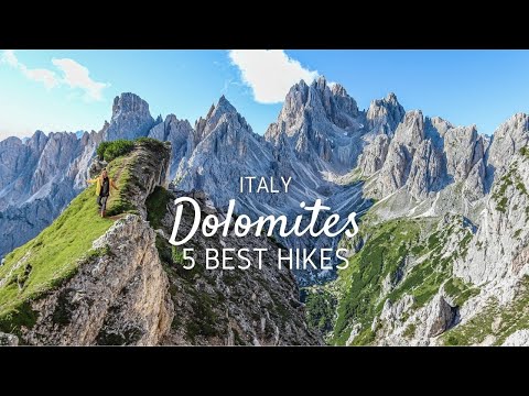 The 5 best hikes of the Dolomites in Italy