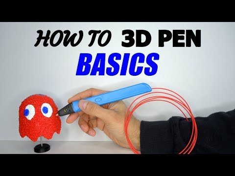 How to 3D PEN Tutorial #2 | BASIC TECHNIQUES