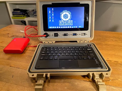 DIY Raspberry Pi Laptop in a Pelican case 1150