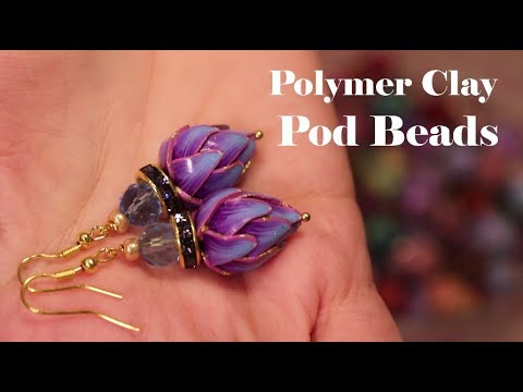 How To Create Polymer Clay Pod Beads