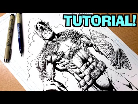 How To Draw A Comic Book COVER In 2021! *Tutorial*