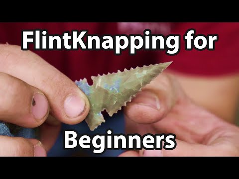 How to make an arrowhead. An intensive breakdown for beginner Flint Knappers.