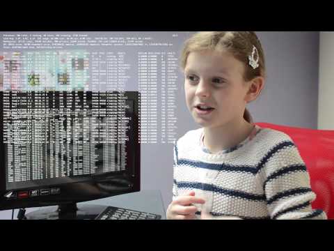 Kids hack their Dad's computer on her Raspberry Pi