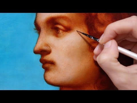 How to oil out. Sfumato technique. Oiling out. Art Lesson Online