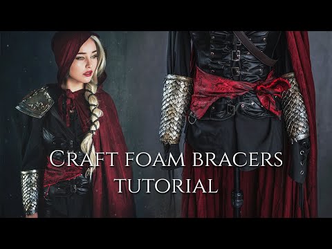 Craft Foam Bracers