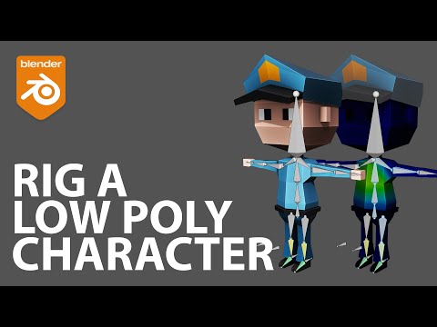 Rig a Low Poly Character