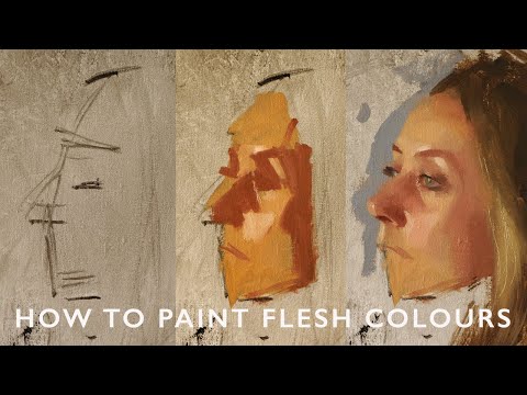 How to Paint Flesh Colours Using the Zorn Palette with Alex Tzavaras