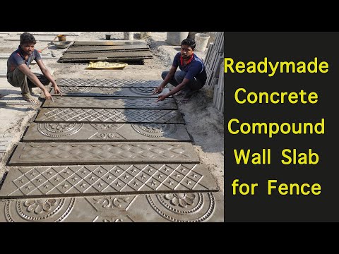 Concrete Compound Slab with Design