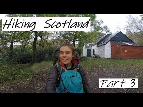 Scotland Backpacking Solo | EP 3 - Mountain Hut | Backpacking Food
