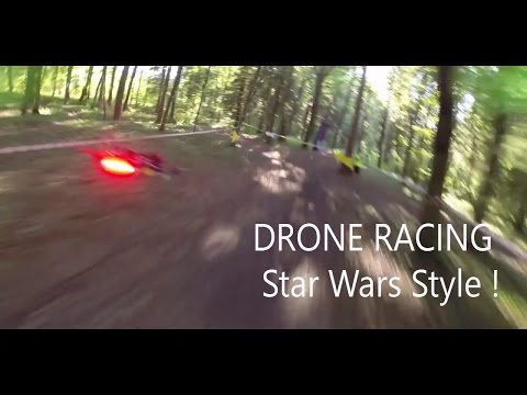 FPV Racing drone racing star wars style Pod racing are back!