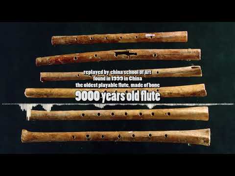 Sound of 9000 years old flute