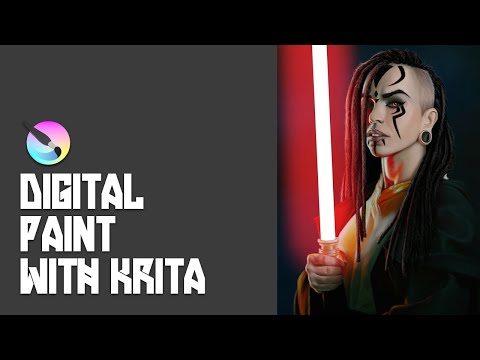 Digital paint - Sith Lord fan art