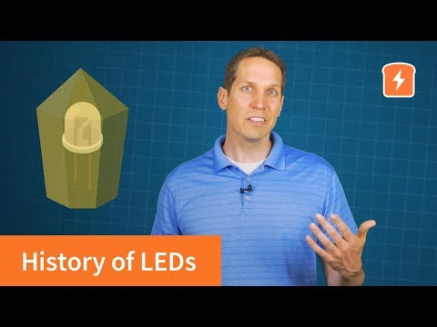 History of LED Lights (light emitting diodes) | Basic Electronics