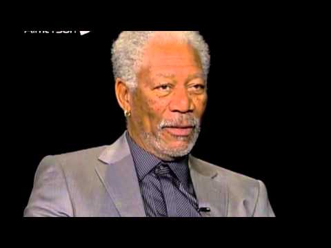 Morgan Freeman recites 'Invictus' from memory on Charlie Rose (about Nelson Mandela)