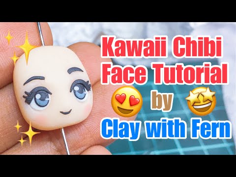 Polymer Clay: Kawaii Chibi Face Tutorial