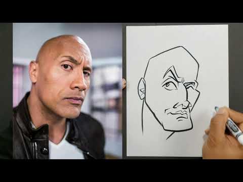 How To Draw a Basic Easy Caricature