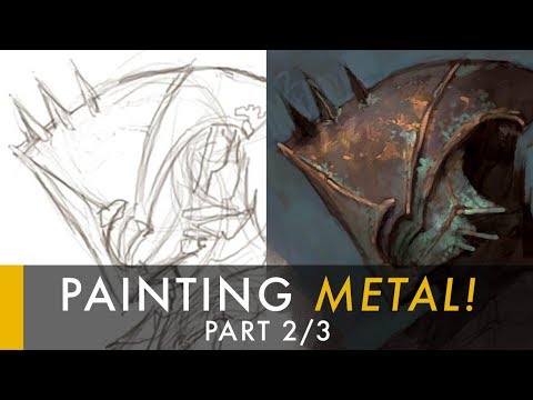 How to Paint Metal 2/3 - Old Metal