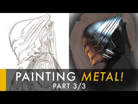 How to Paint Metal 3/3 - Dark Metal