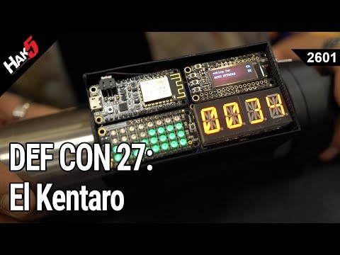 DEF CON 27, El Kentaro's Deauth Detector - Hak5 2601