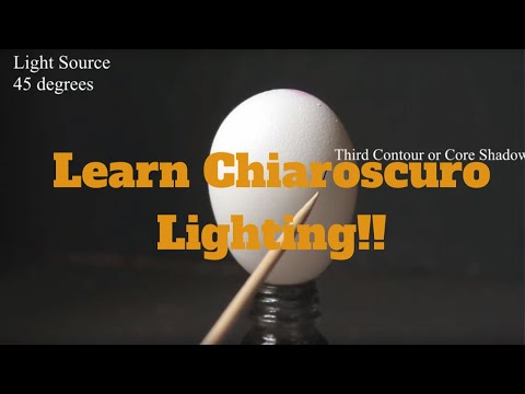 Learn How Chiaroscuro Lighting Works. Lecture by Luis Borrero.