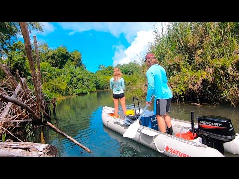 Exploring Freshwater Rivers of Guam| Kaboat Jungle River Adventure