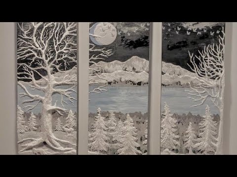 How to Create a Bas-Relief Triptych
